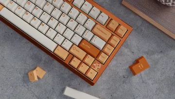 WS Sunset Bliss keycaps PBT double-shot 223 tasti