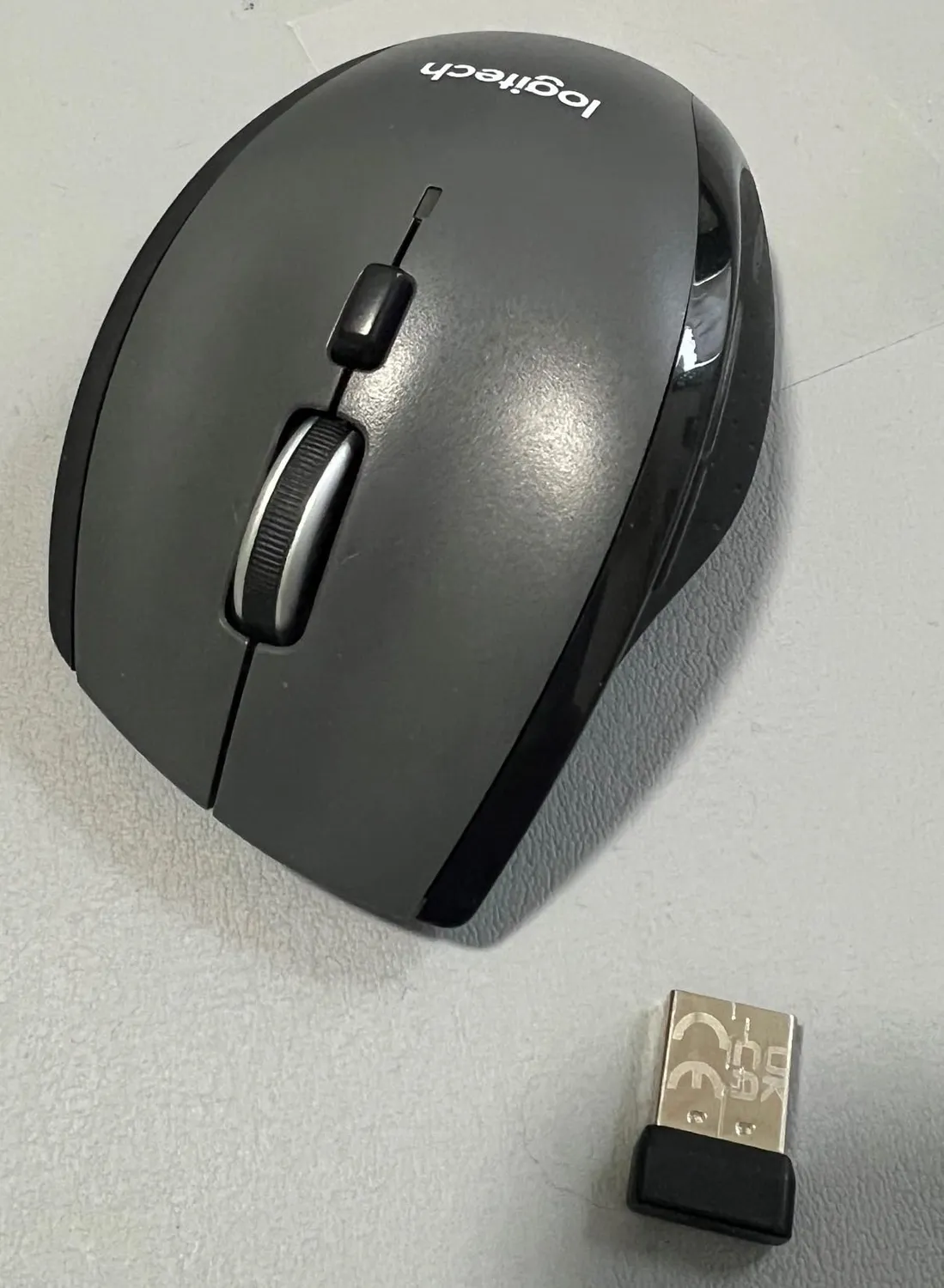 Logitech M705 Marathon mouse wireless nero 5 tasti