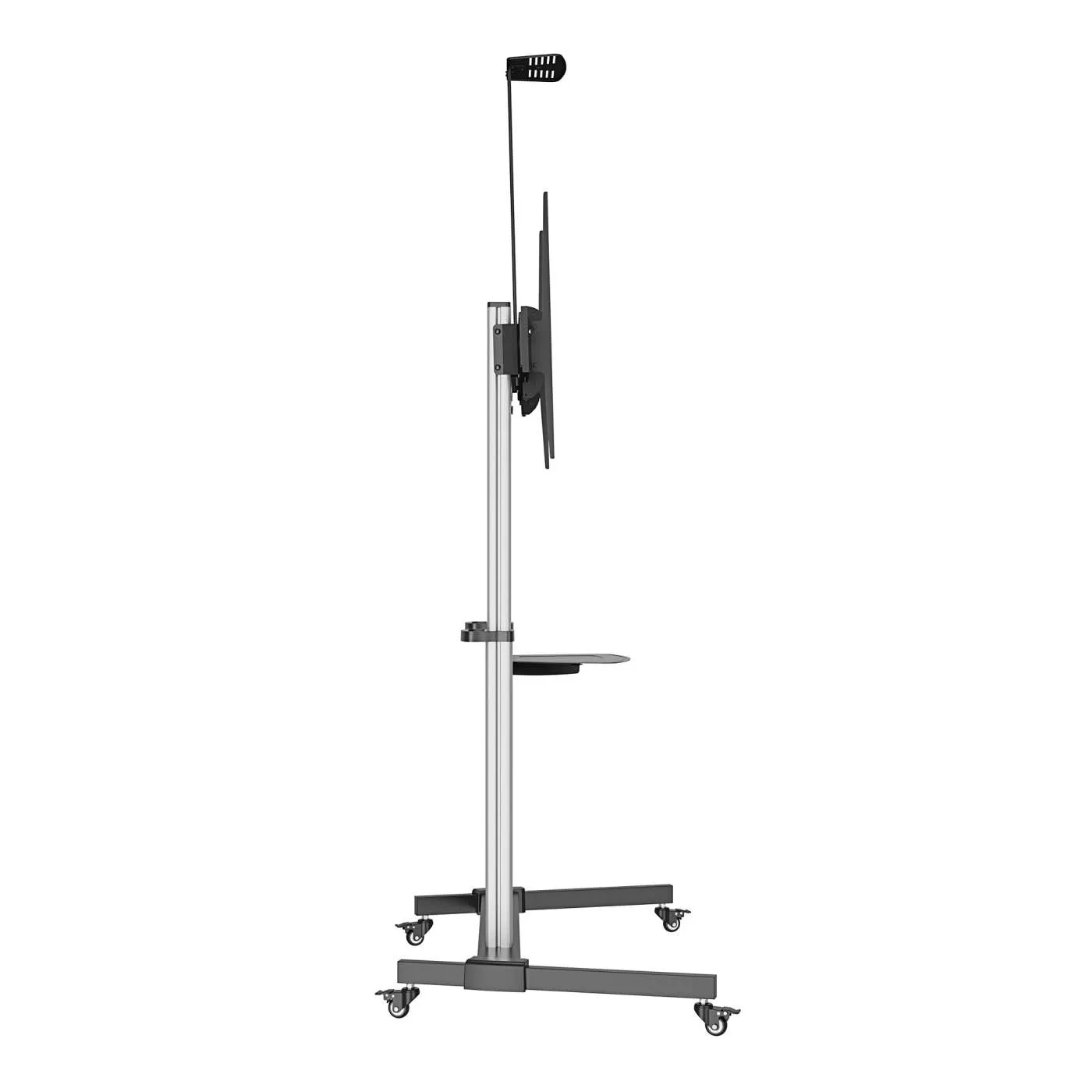 Manhattan Carrello TV 60-100'' alluminio con ruote 80 kg
