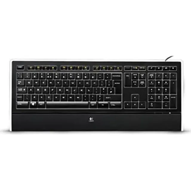 Logitech K740 Tastiera Cablata Illuminata ITA QWERTY Sottile