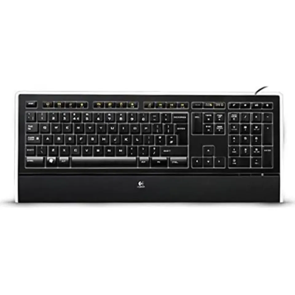 Logitech K740 Tastiera Cablata Illuminata ITA QWERTY Sottile
