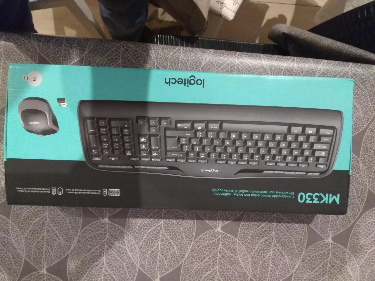 Logitech MK330 kit tastiera e mouse wireless italiano
