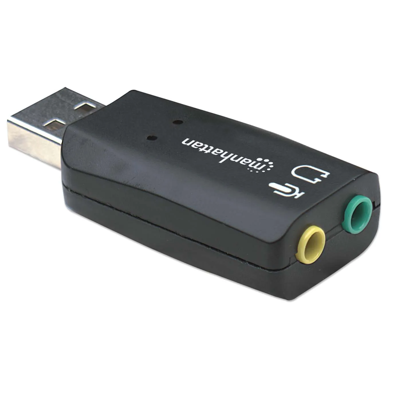 Manhattan adattatore audio USB-A jack 3.5 mm