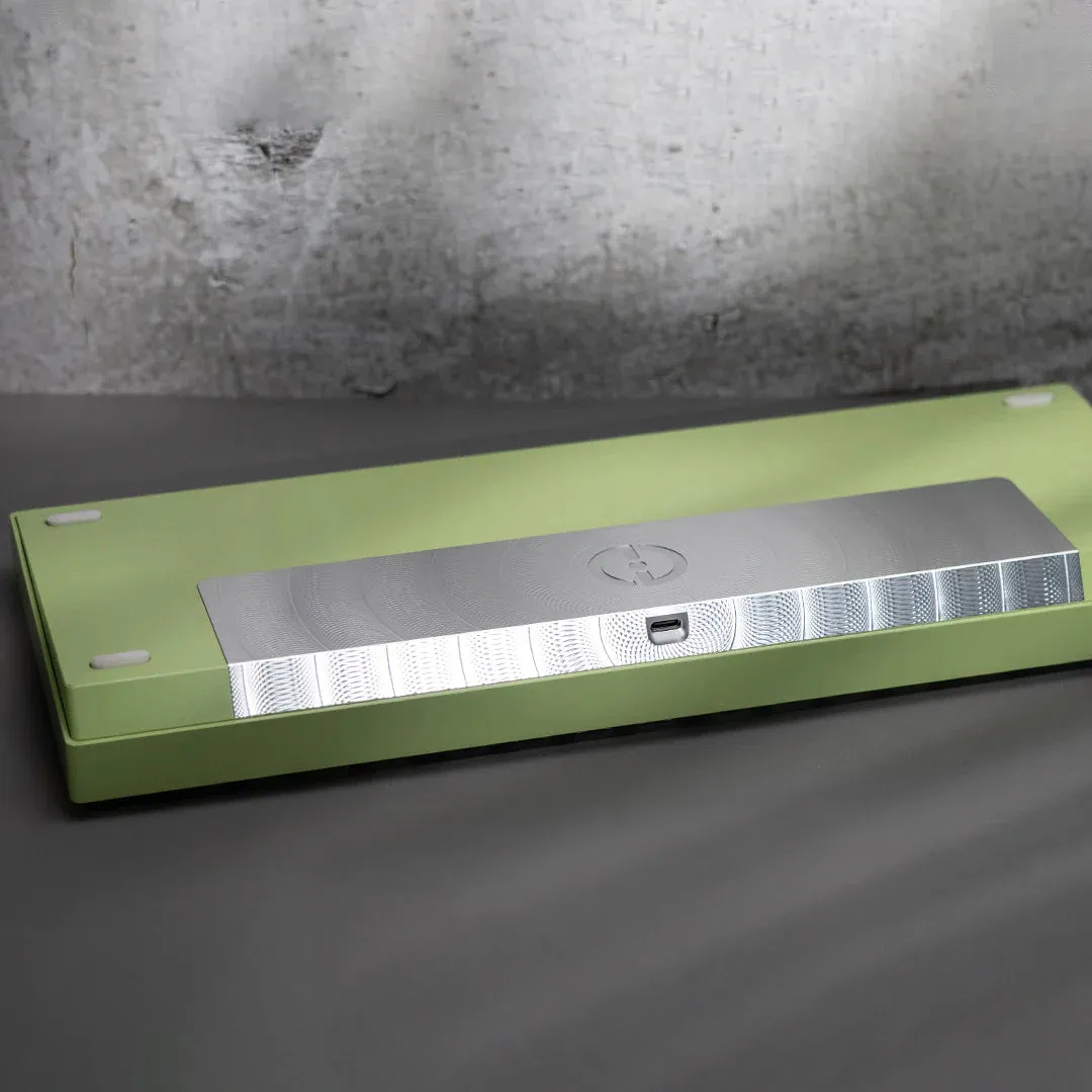 Chilkey ND TKL Milky Green tastiera meccanica tri-mode 87 tasti