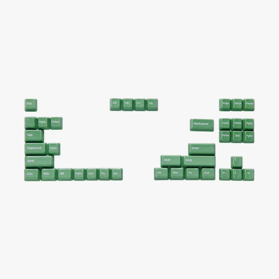 Cerakey B Set TKL keycaps ceramica lucida