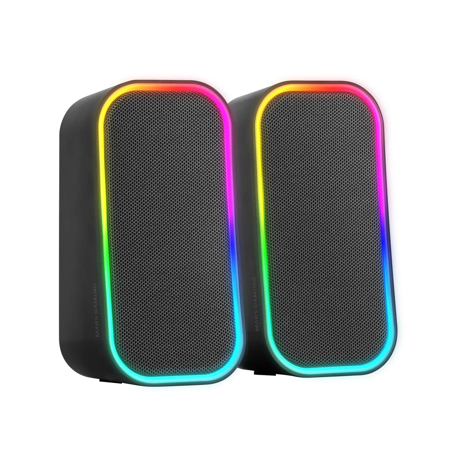 Mars Gaming MS-PRO casse PC rosa 10W RGB jack 3.5mm