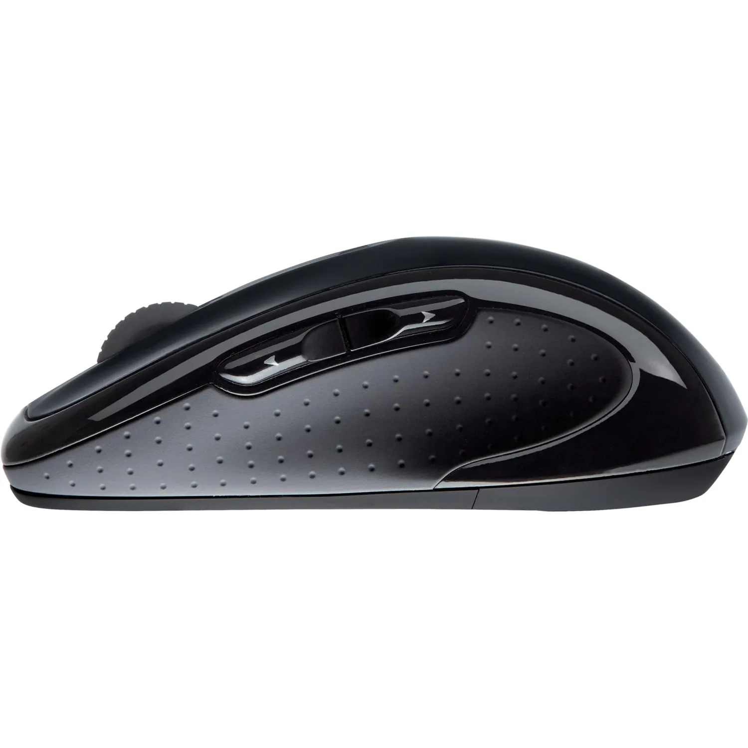 Logitech M510 mouse wireless laser ergonomico grigio