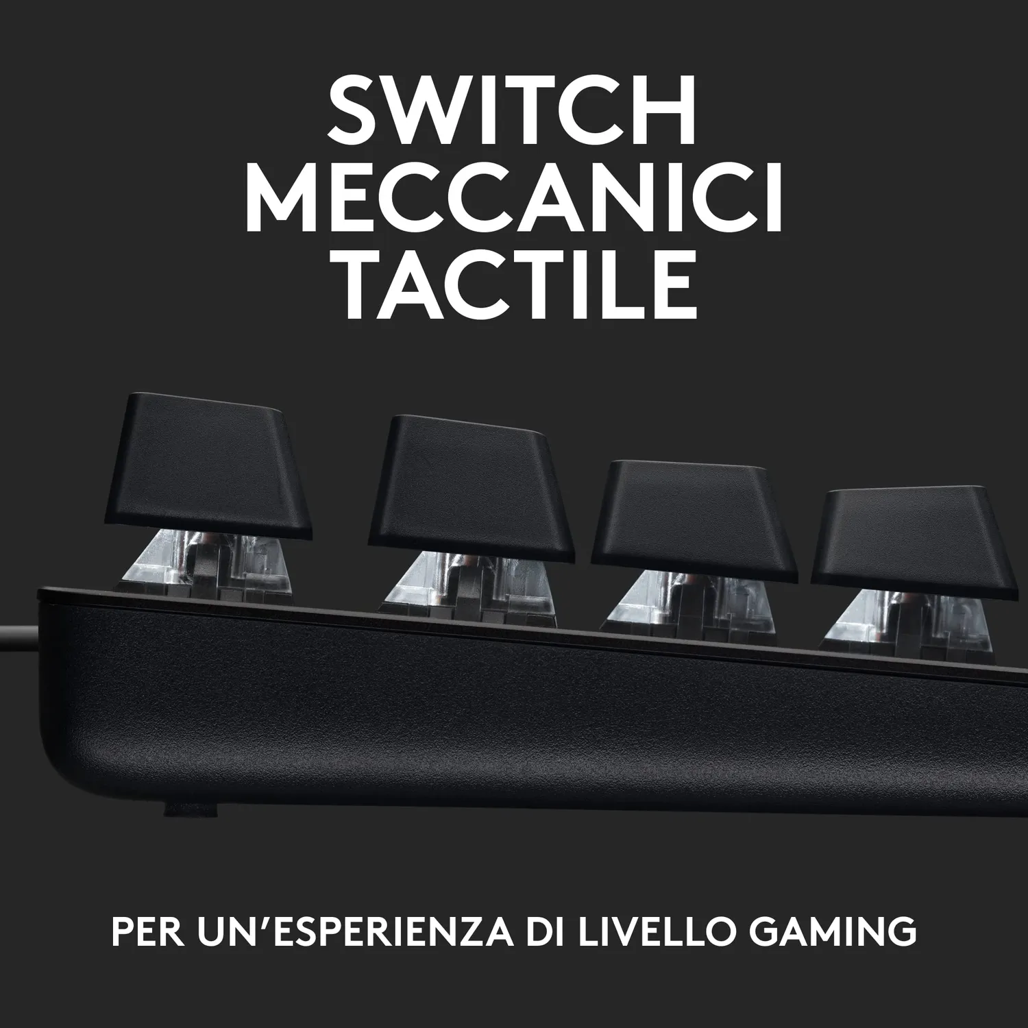 Logitech G G413 SE TKL tastiera meccanica gaming ITA nero
