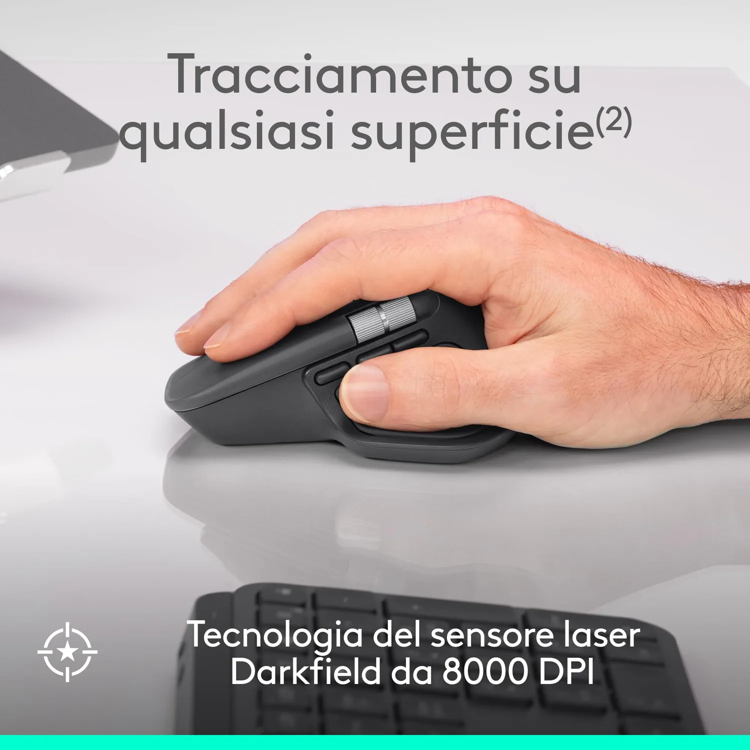 Logitech MX Master 4 for Business Mouse Grafite 8K DPI
