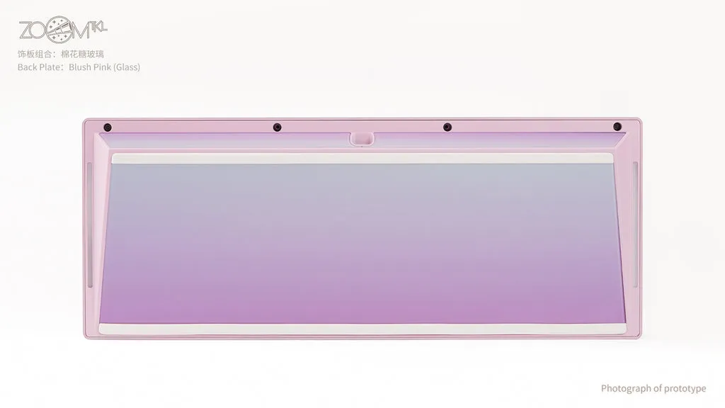 Meletrix Zoom TKL backplate posteriore extra