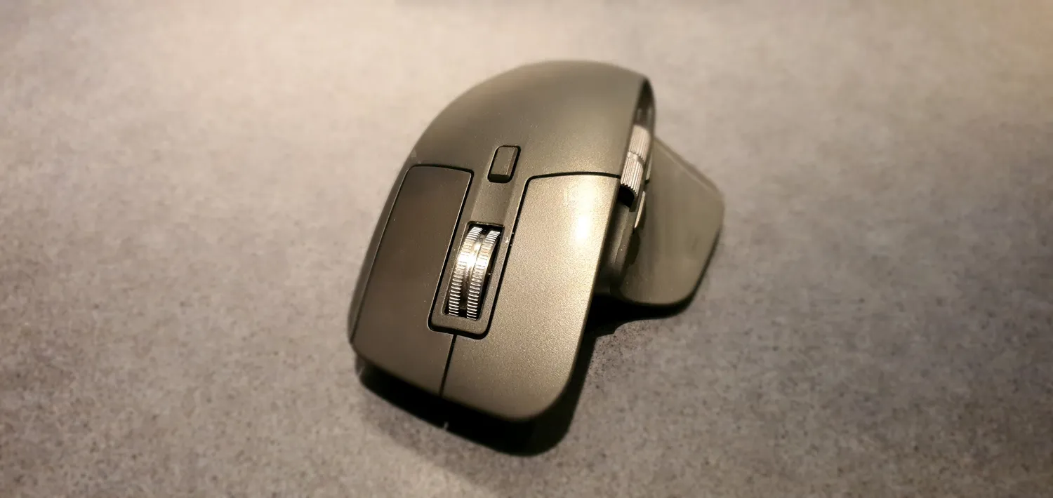 Logitech MX Master 3 mouse wireless nero ricarica USB-C