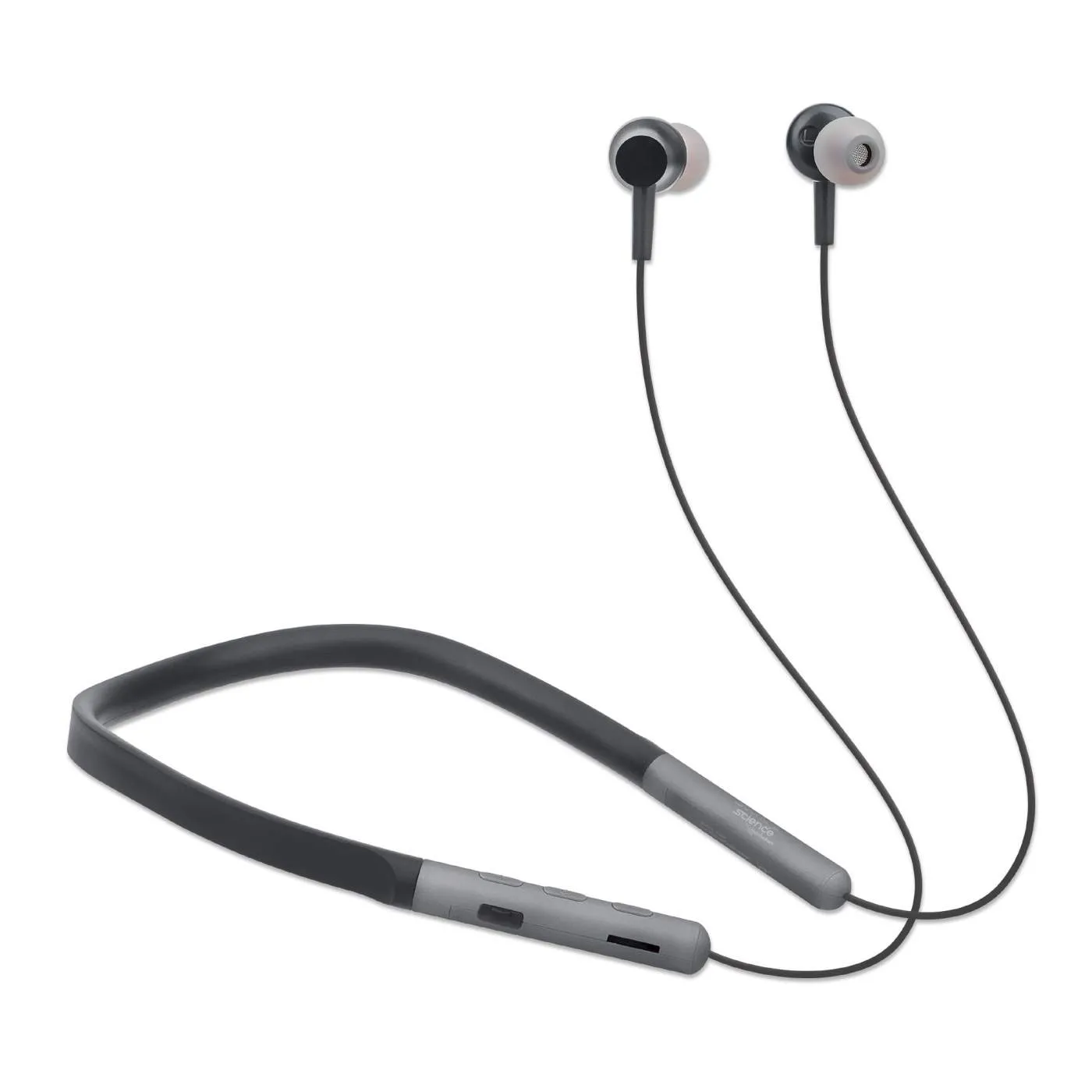 Manhattan Sound Science Sport Cuffie Bluetooth Neckband Nere