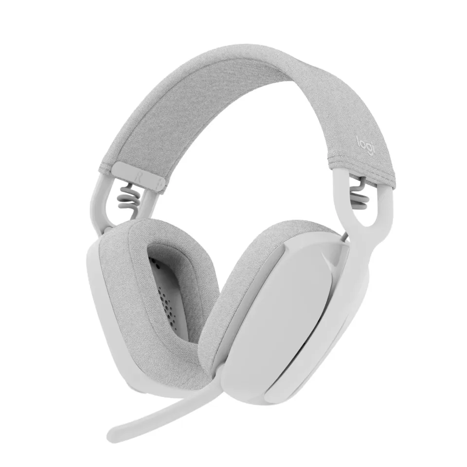 Logitech Zone Vibe 100 cuffie wireless bianco over-ear