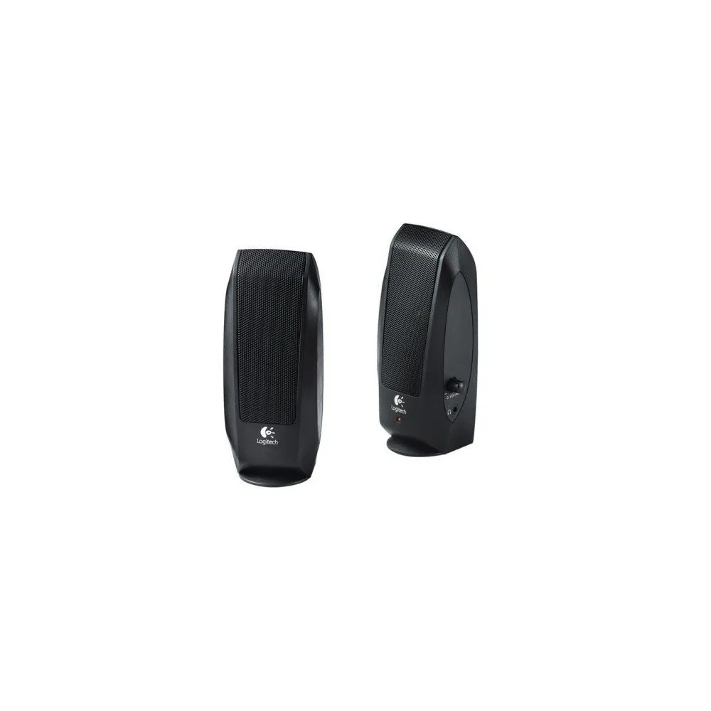 Logitech S120 casse stereo nero 2.0 jack 3,5mm