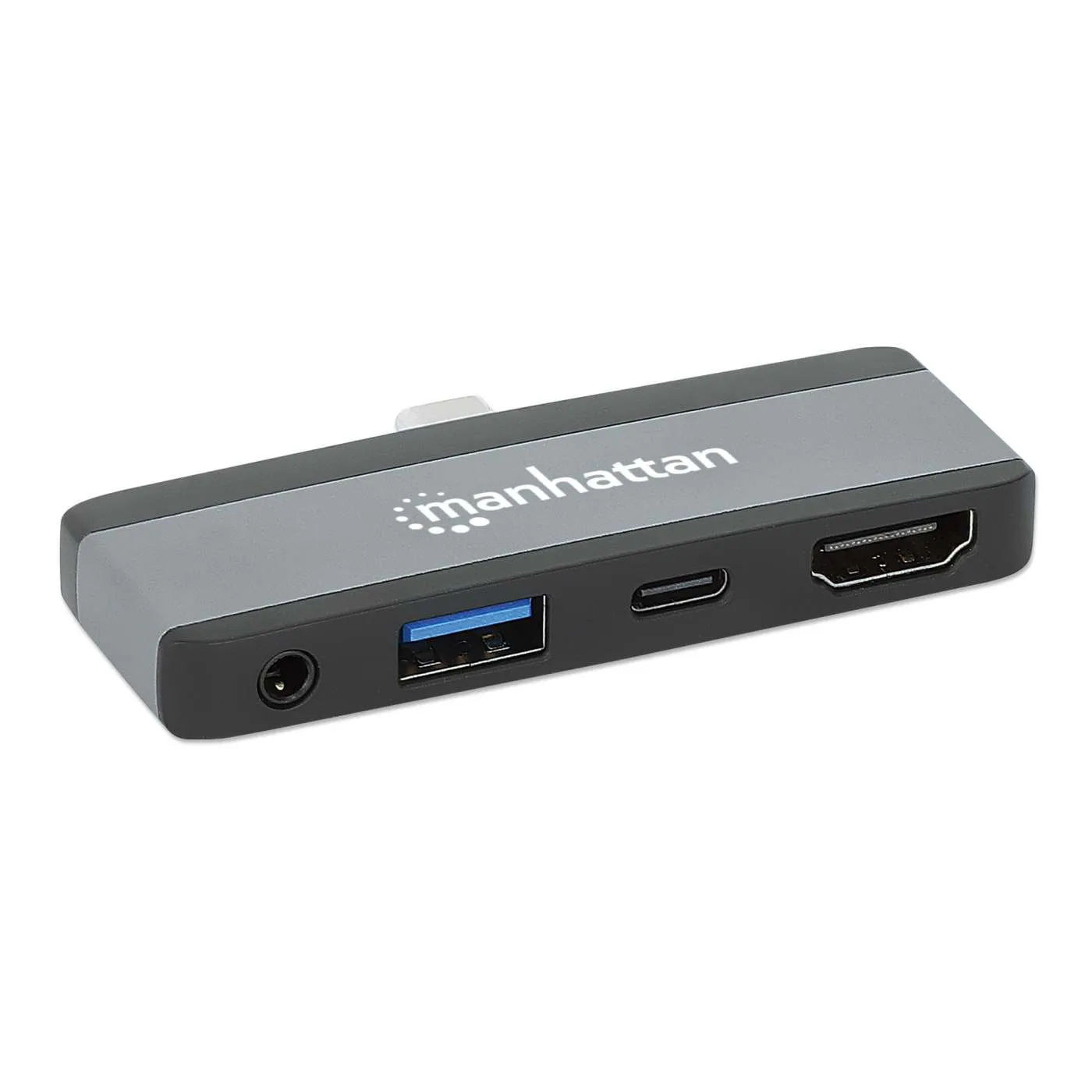 Manhattan 4-in-1 Travel docking station USB-C HDMI 4K