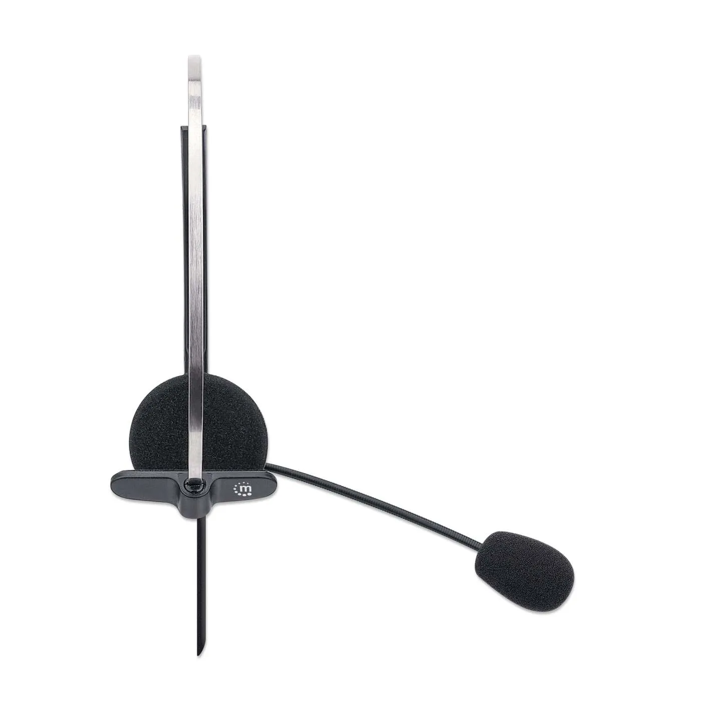 Manhattan Mono cuffia USB on-ear call center