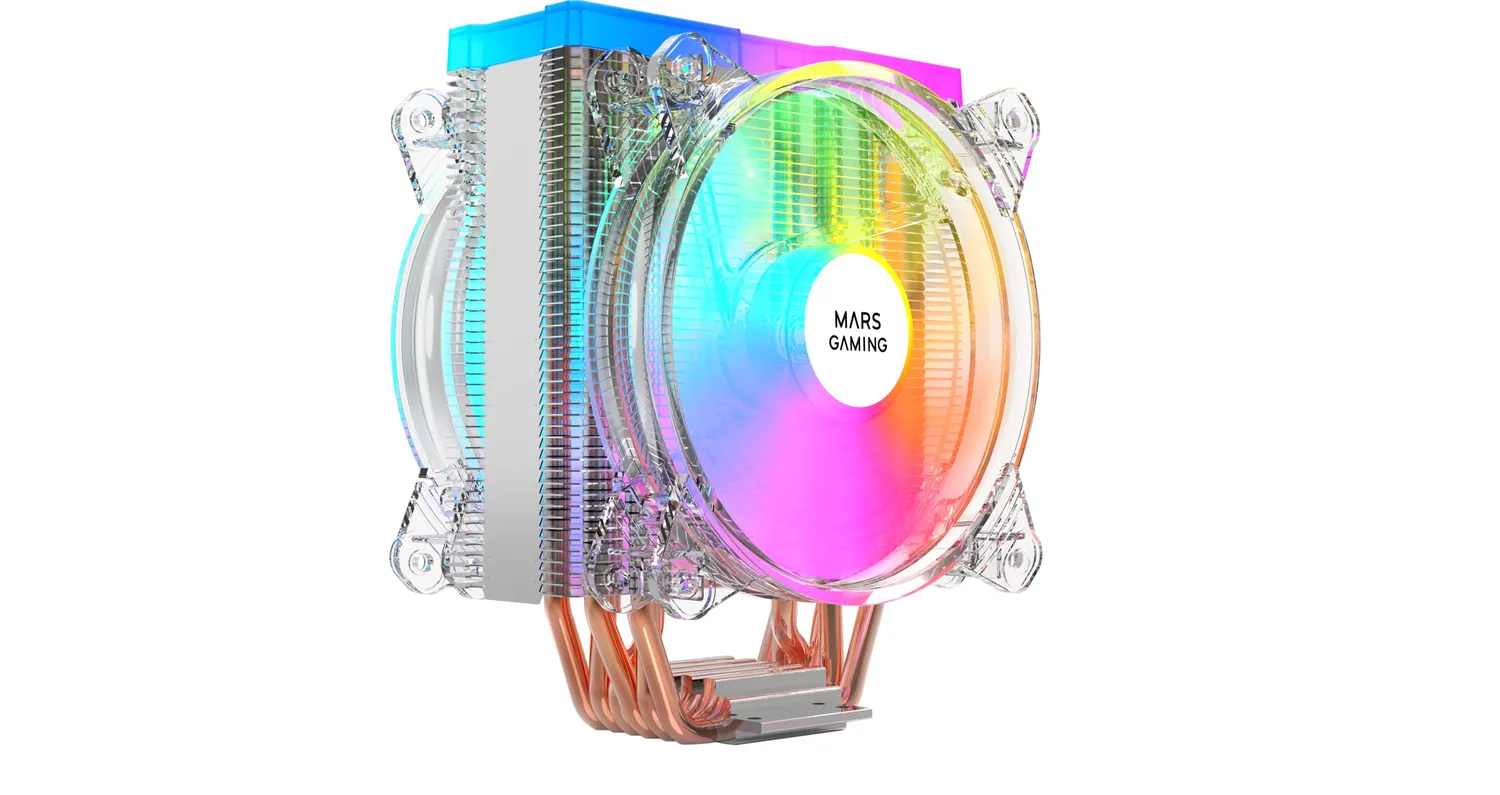 Mars Gaming MCPU-X26 dissipatore ad aria nero dual tower 350W