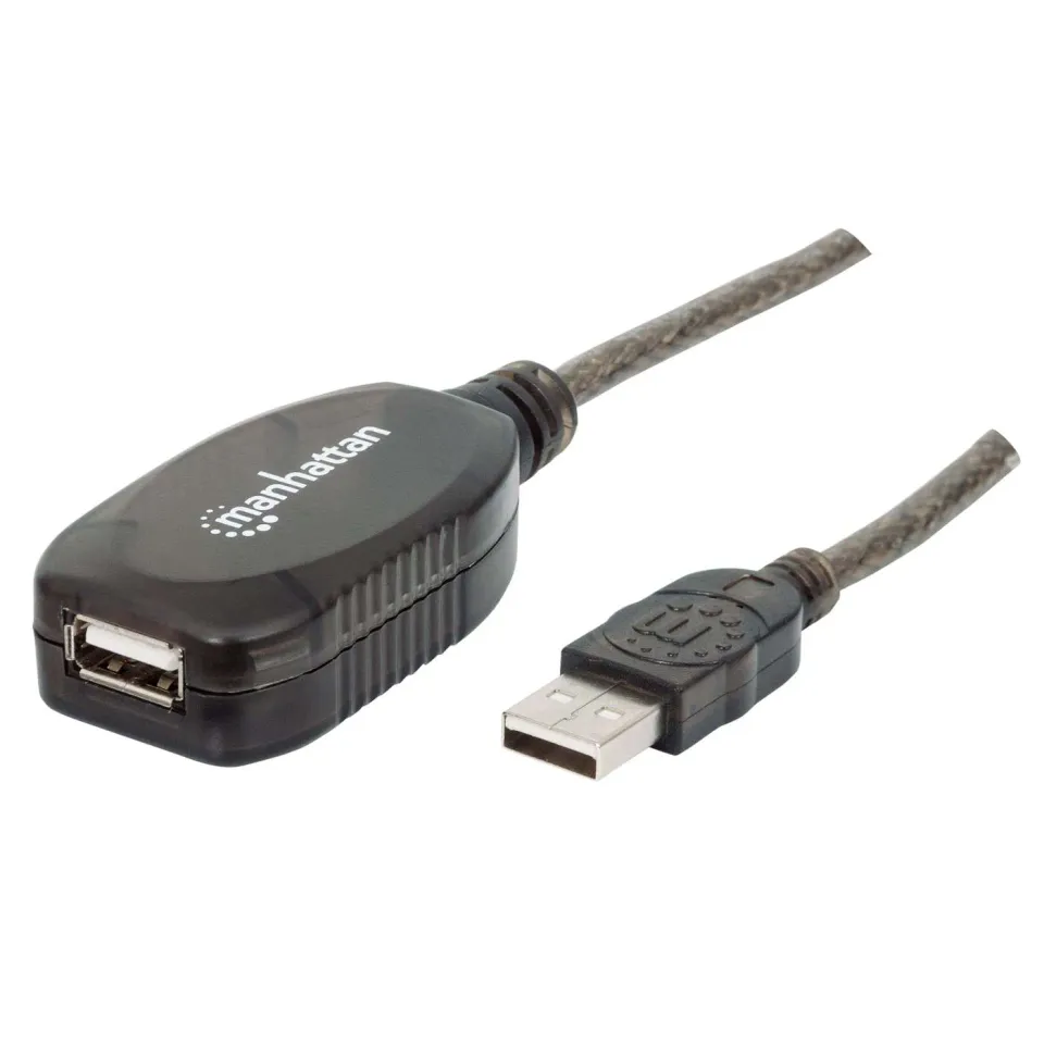 Manhattan Hi-Speed USB 2.0 prolunga attiva 10 m 480 Mbps