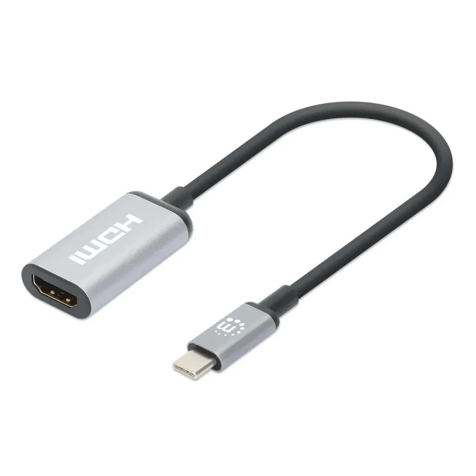Manhattan Adattatore USB-C a HDMI 4K@60Hz Nero