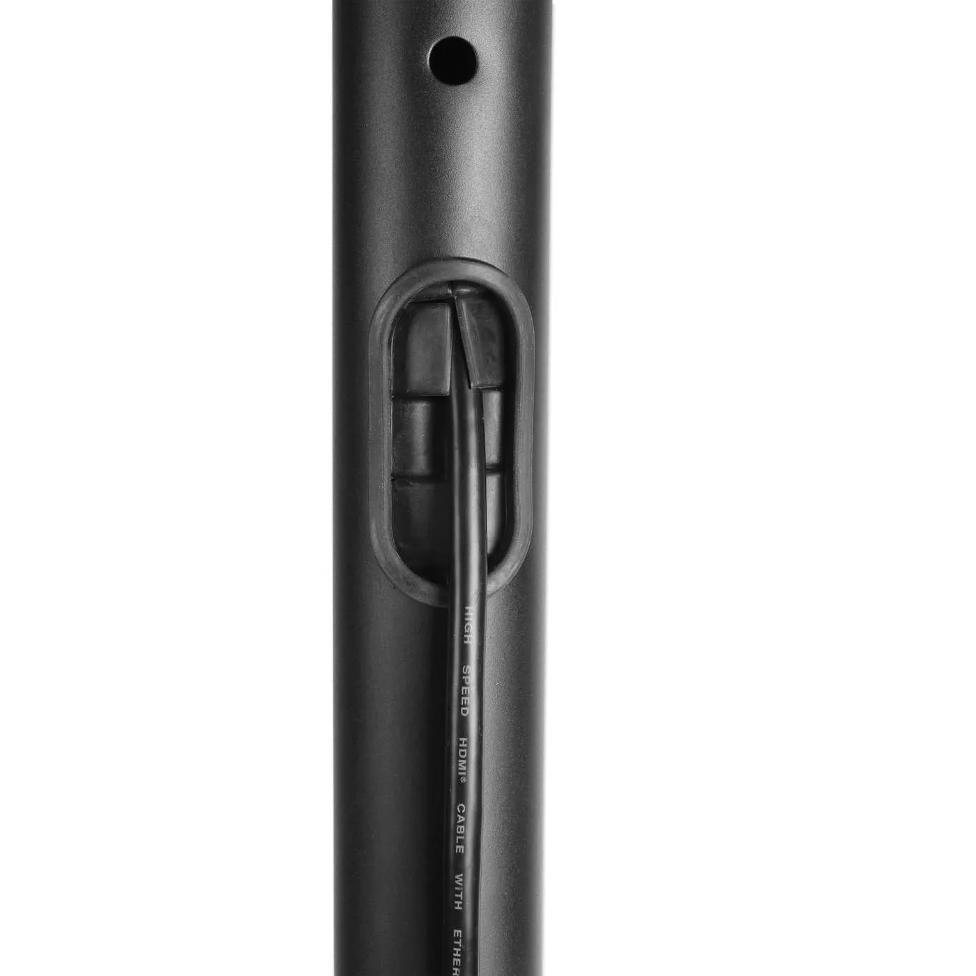 Manhattan Carrello TV 37-70" Regolabile con Ruote Nero