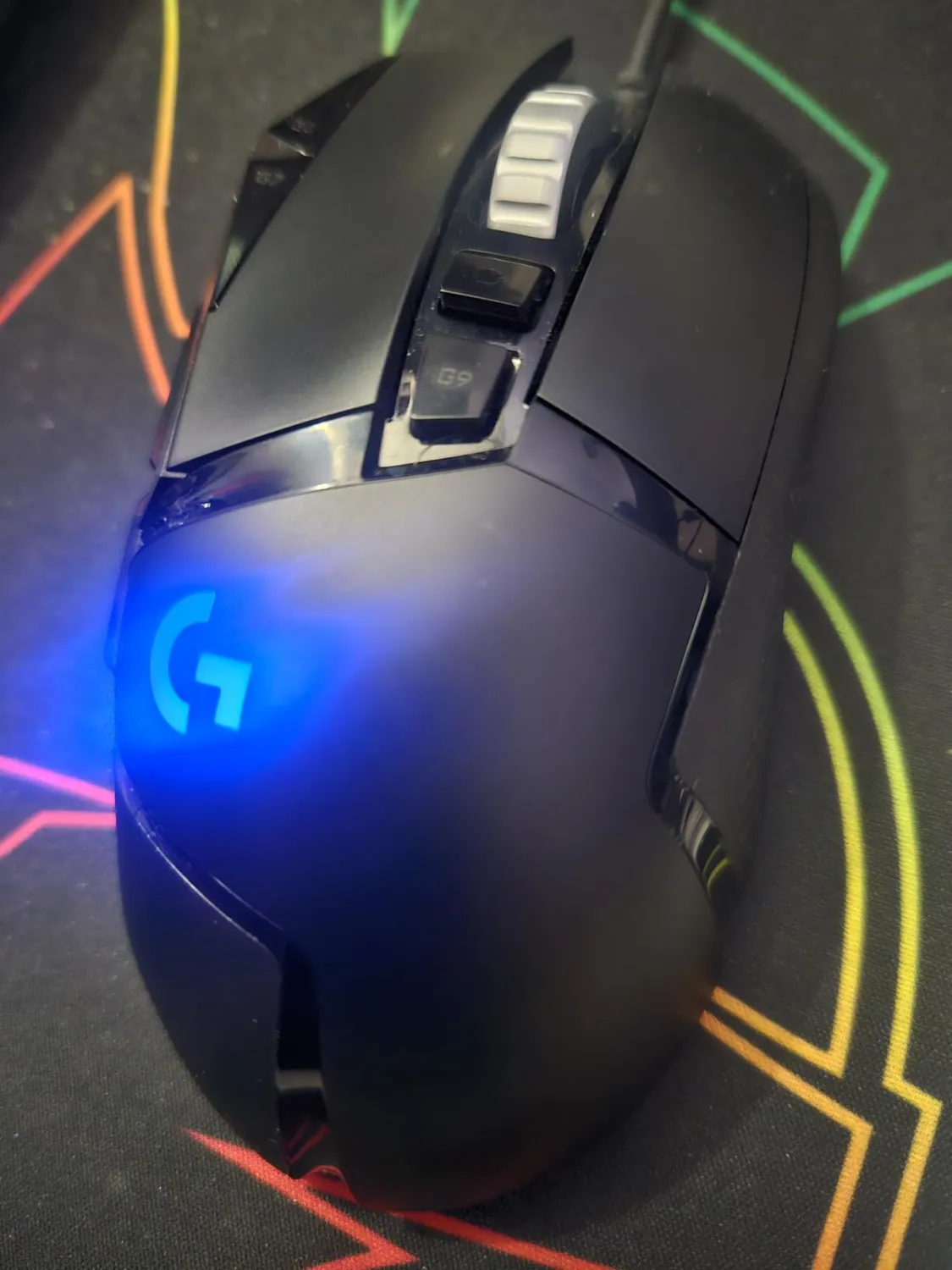 Logitech G502 HERO mouse gaming cablato 25600 DPI