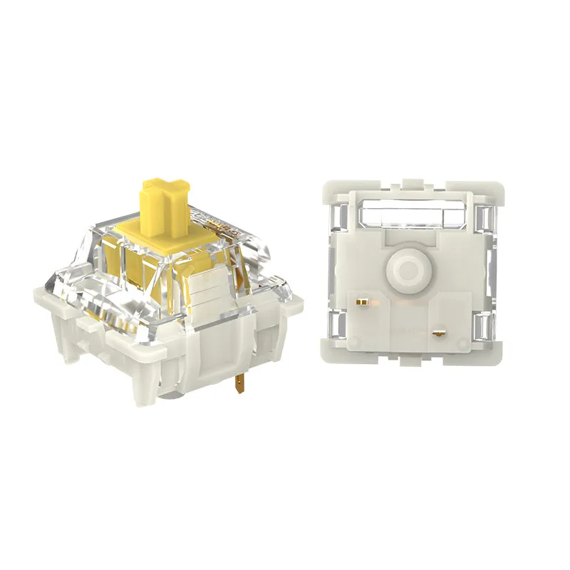 Gateron G Pro 2.0 Yellow switch lineare 3 pin PCB