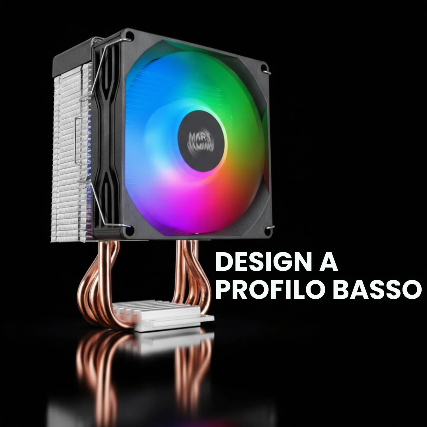Mars Gaming MCPU-X3 dissipatore CPU 190W nero Intel AMD