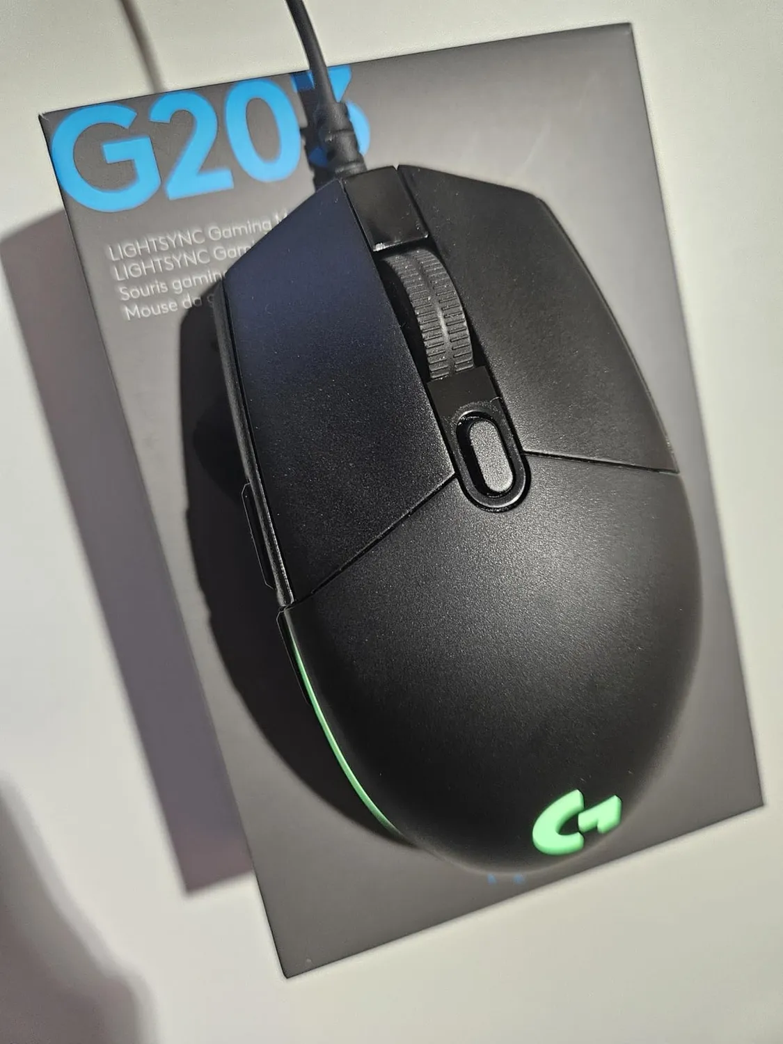 Logitech G G203 LIGHTSYNC mouse gaming nero 8000 DPI