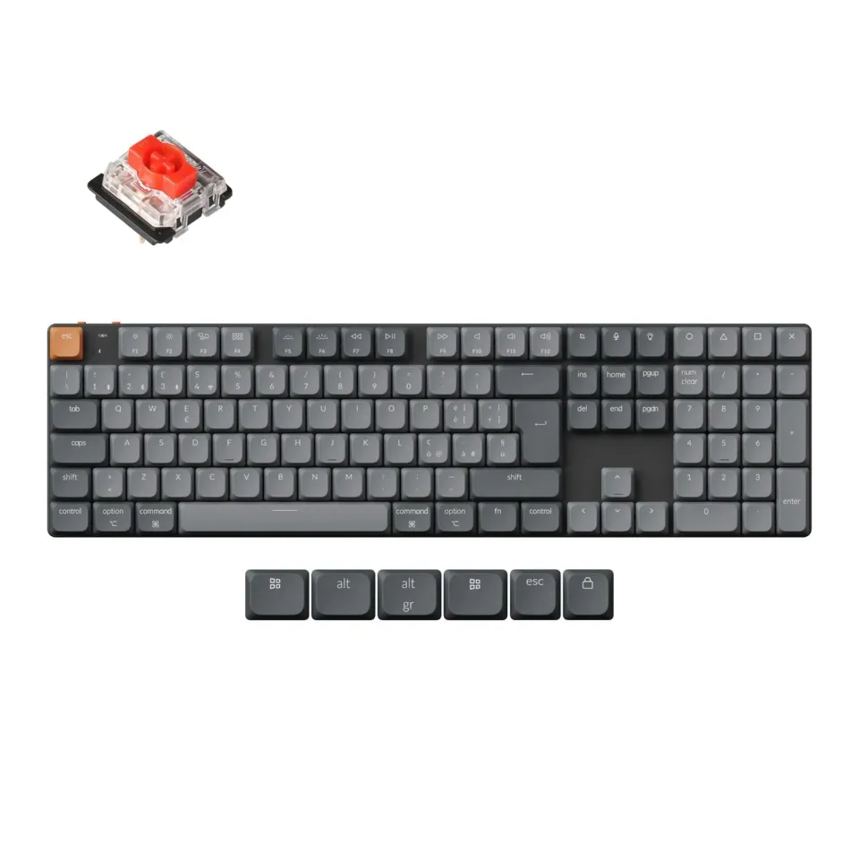 Keychron K5 Max tastiera low-profile full-size ISO-IT RGB