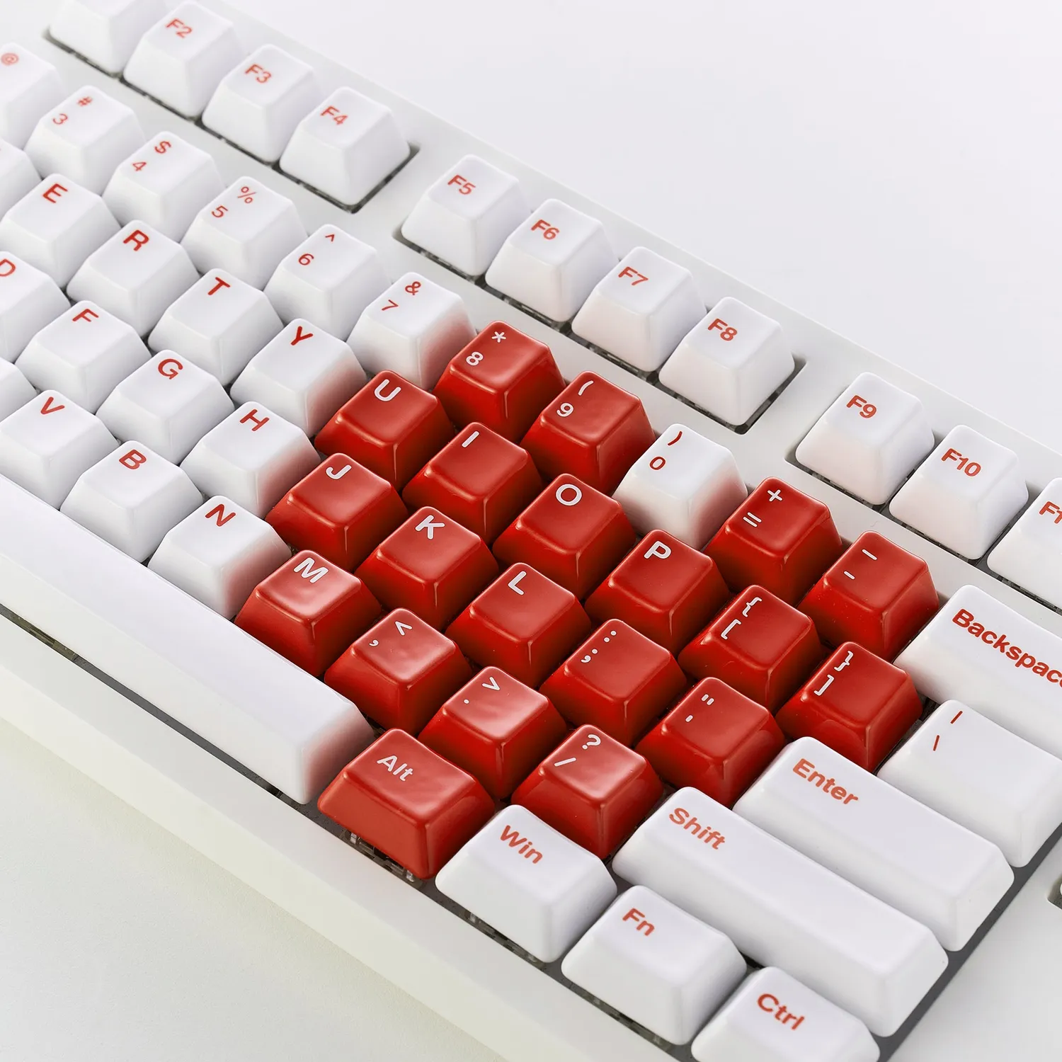 Cerakey Heart of Love keycap ceramica Red Heart
