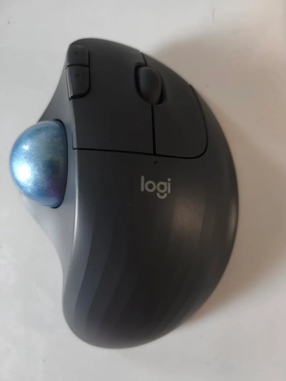 Logitech ERGO M575S trackball wireless bianco plastica