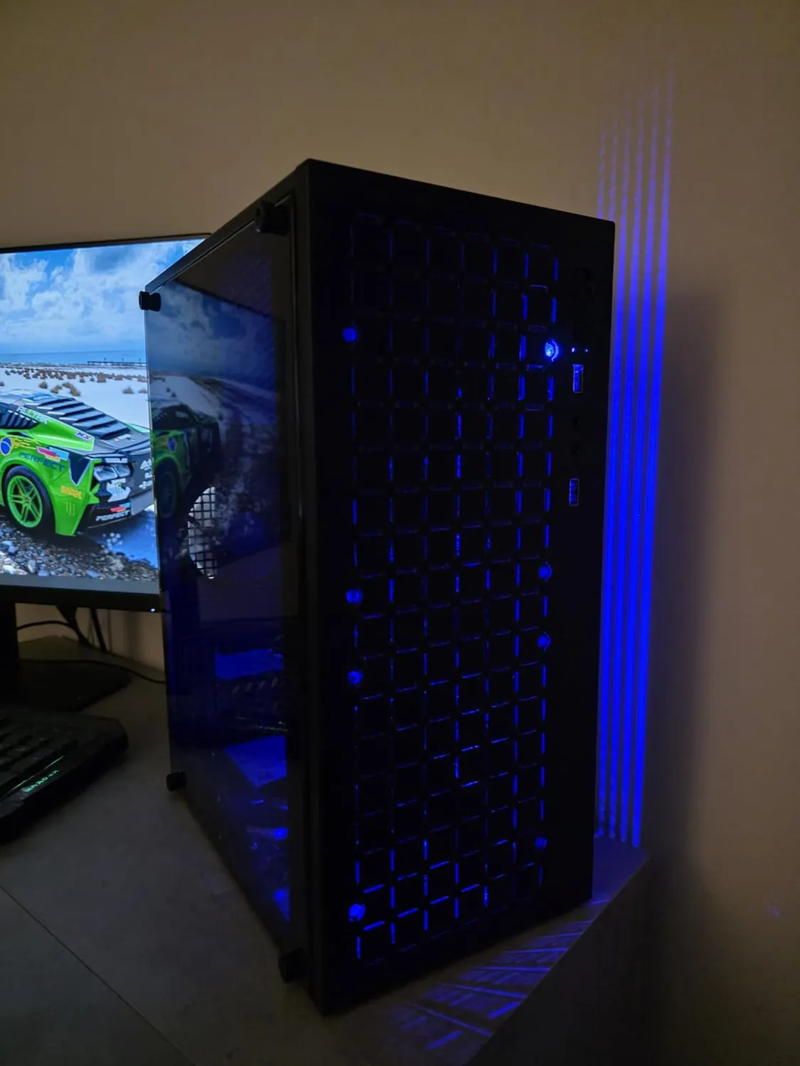 Mars Gaming MC-1000 case MicroATX mini tower nero mesh