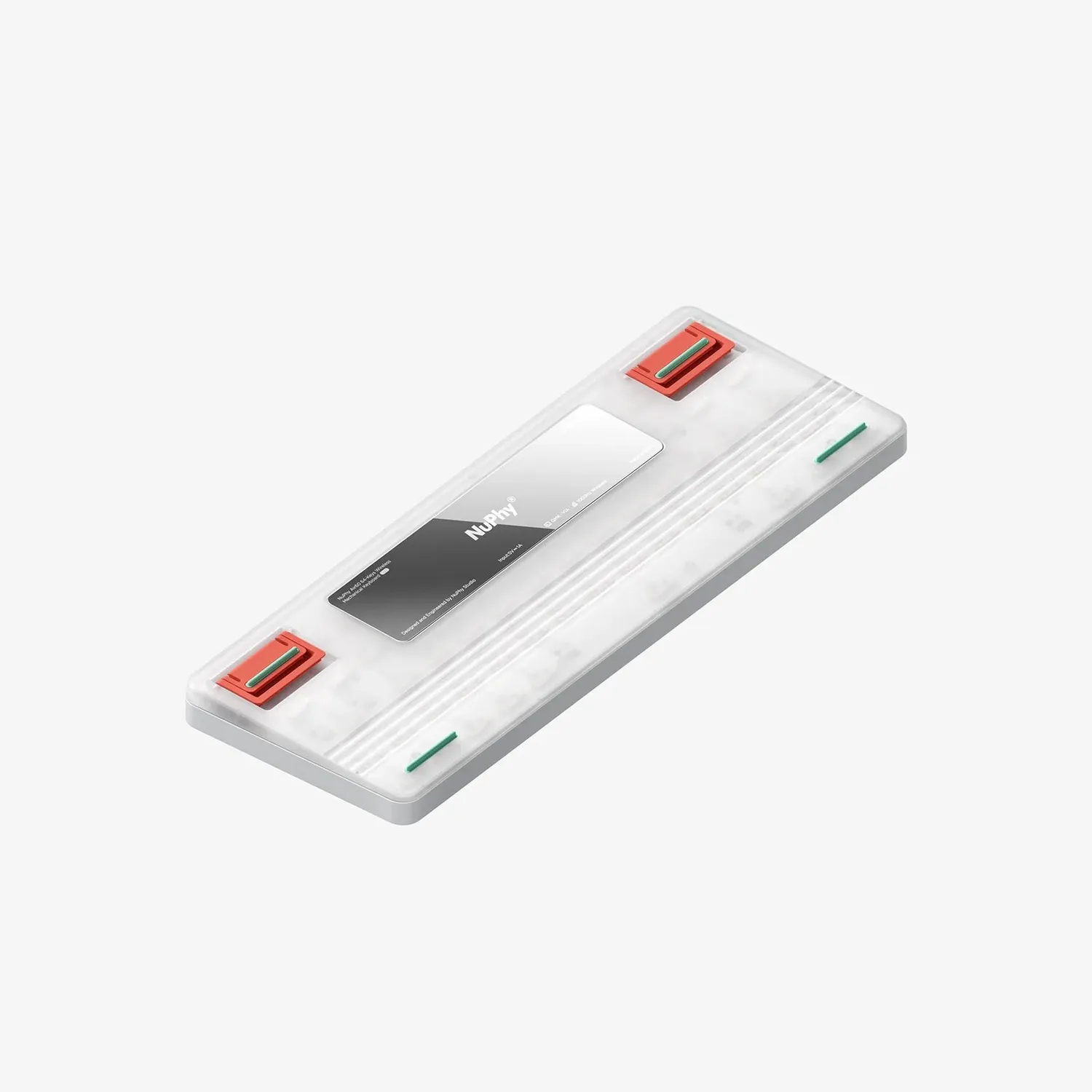 NuPhy Air60 V2 tastiera low-profile Ionic White