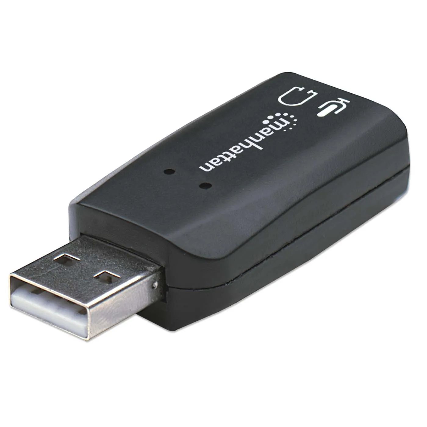 Manhattan adattatore audio USB-A jack 3.5 mm