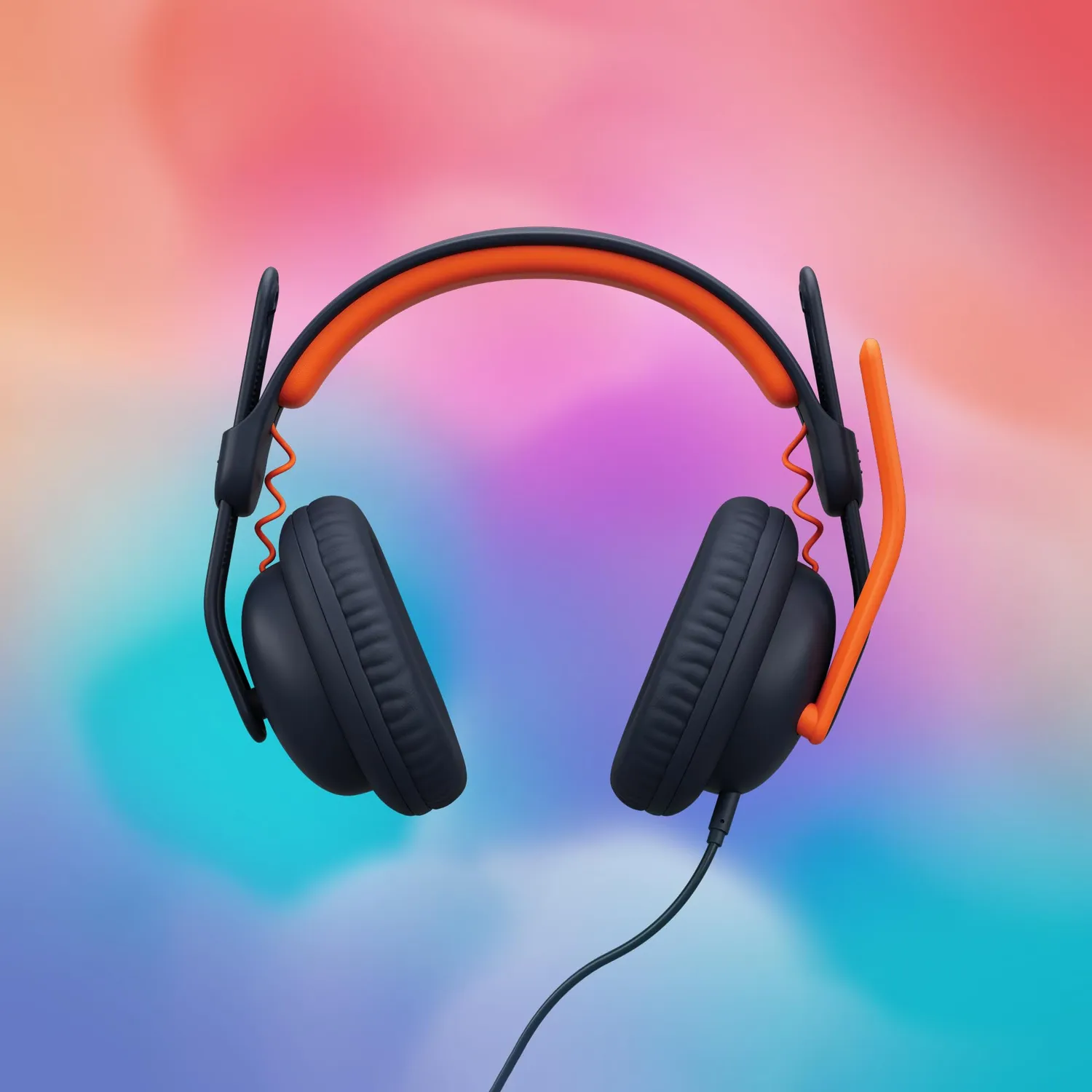 Logitech Zone Learn cuffia con microfono on ear aux blu scuola