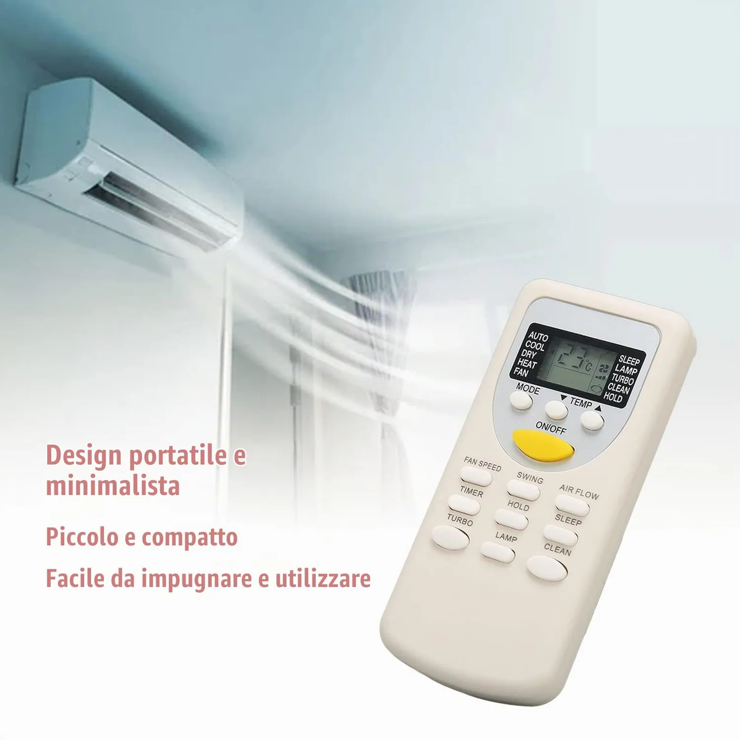 Zunate ZH JT 03 Telecomando Condizionatore Universale ABS