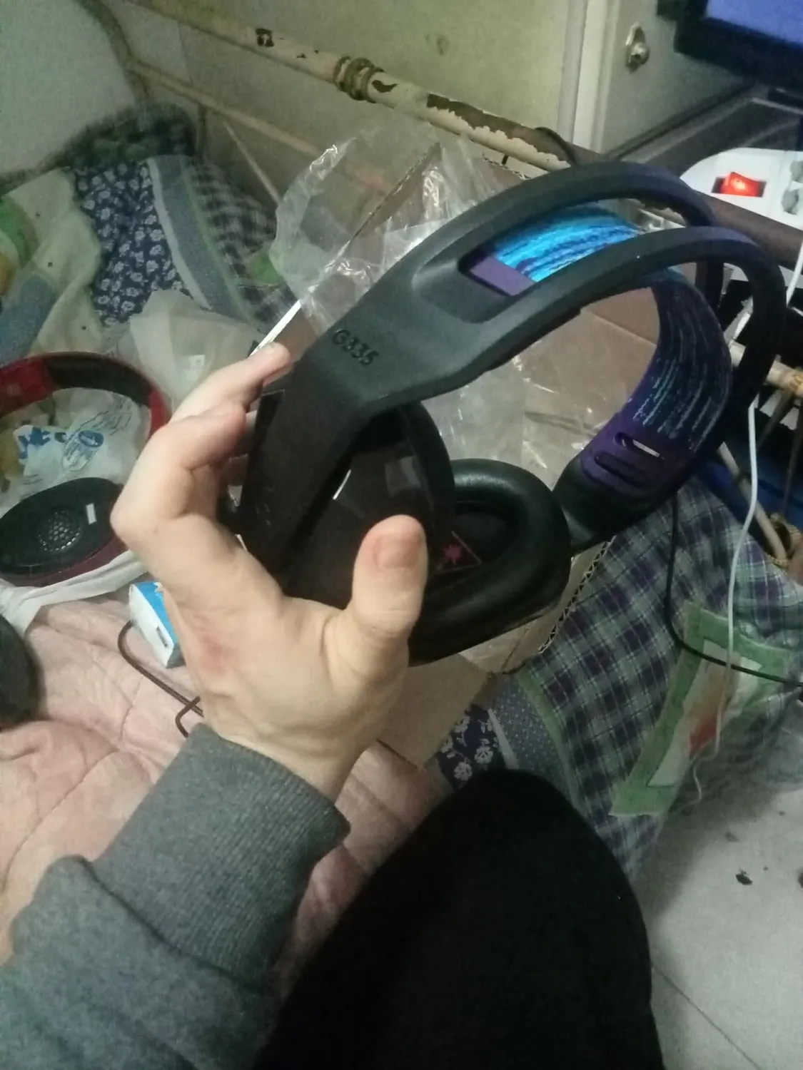 Logitech G G335 cuffie gaming cablate 240g