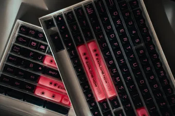 CoffeeKeys Dark Blush keycap PBT 170 tasti DDA