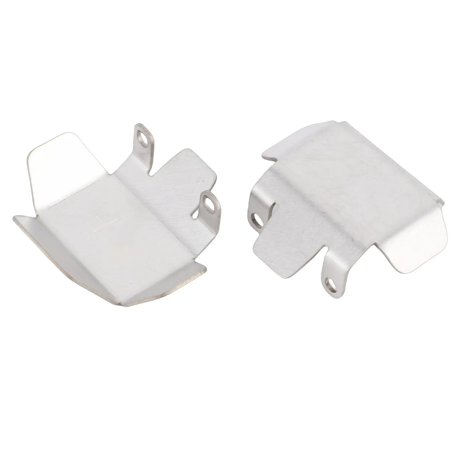 Zunate Piastra Paraurti Assale RC 1/10 2 Pezzi Lega