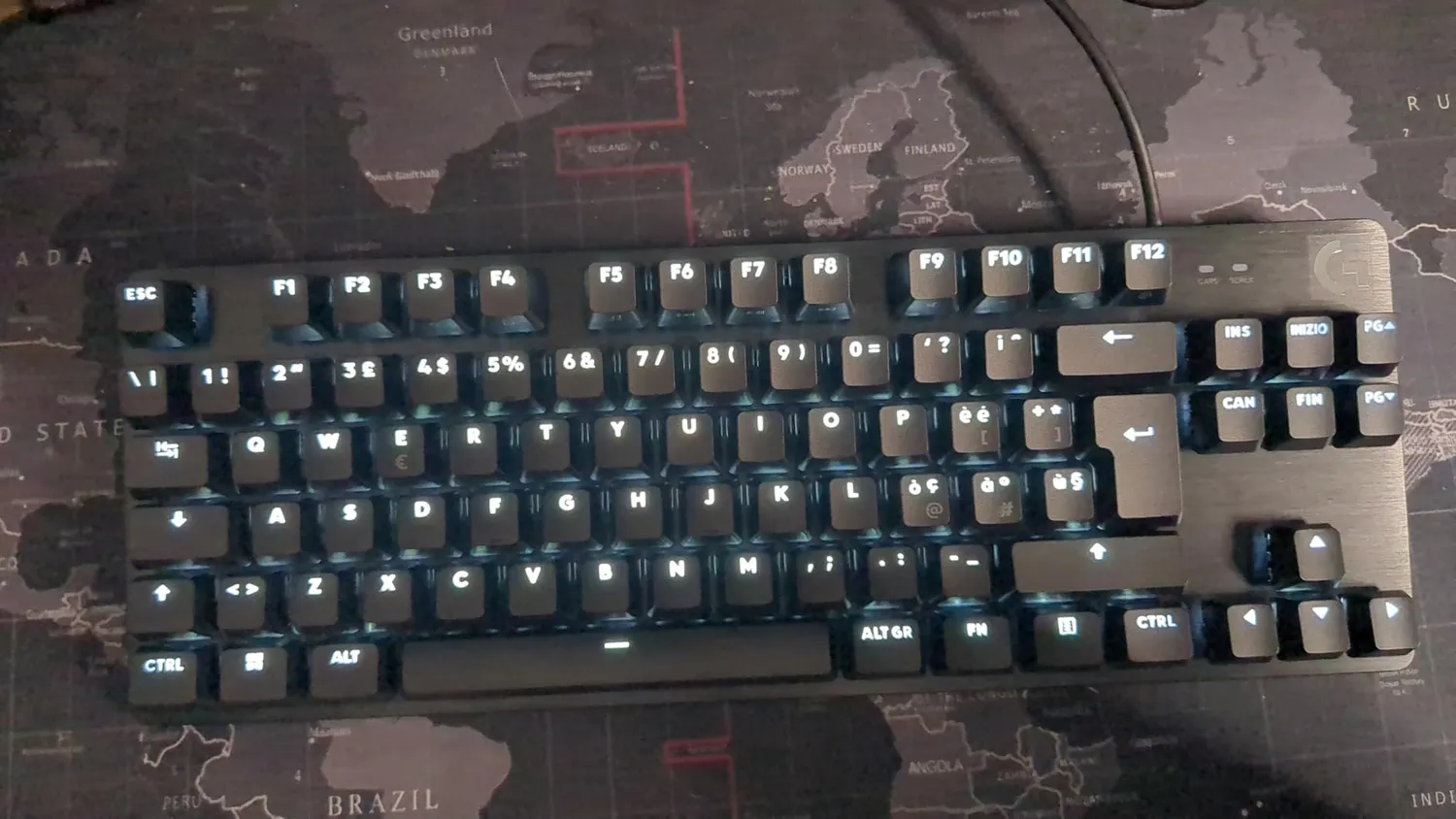 Logitech G G413 SE TKL tastiera meccanica gaming ITA nero