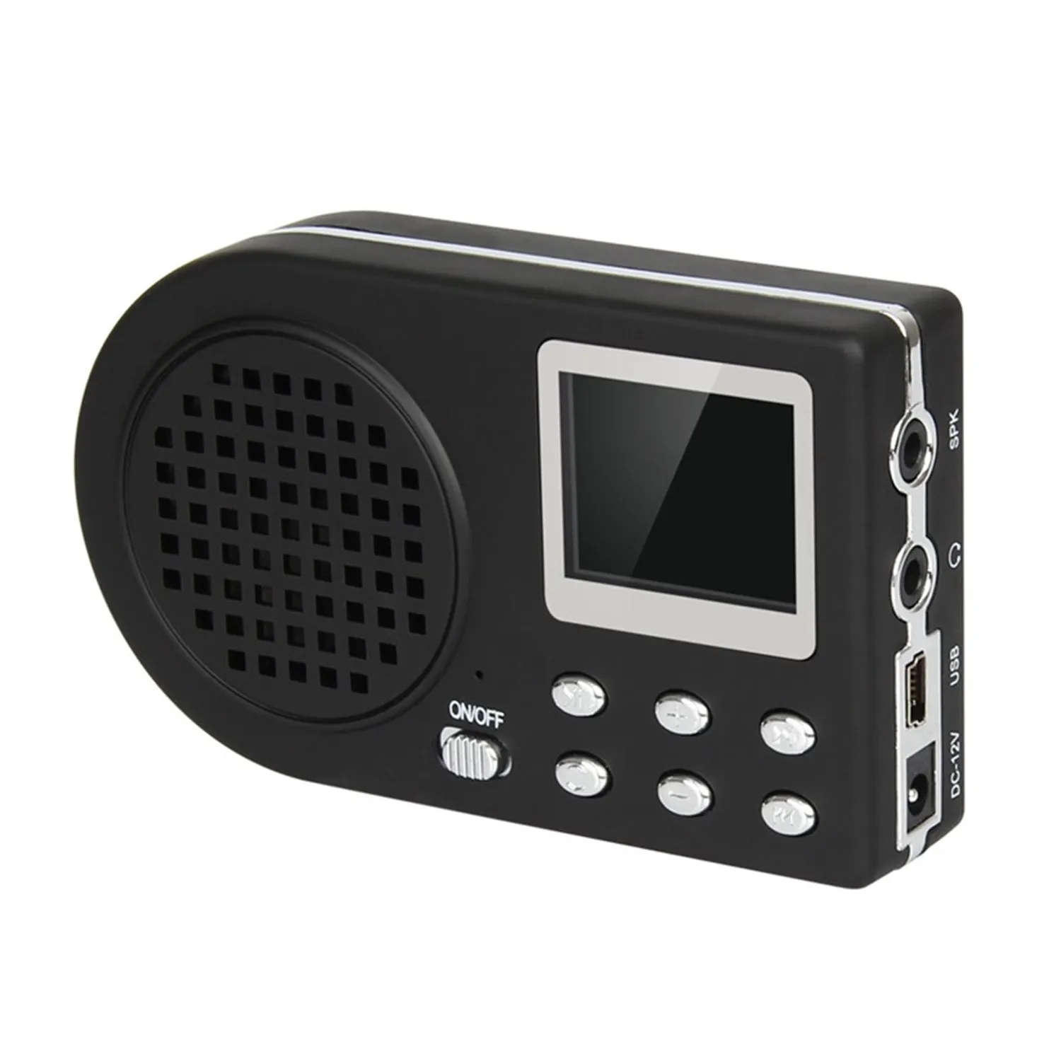 Zunate Altoparlante MP3 Richiamo Uccelli USB 15 ore senza telecomando