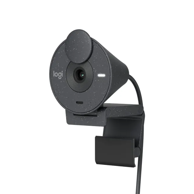 Logitech Brio 300 webcam Full HD 1080p grafite