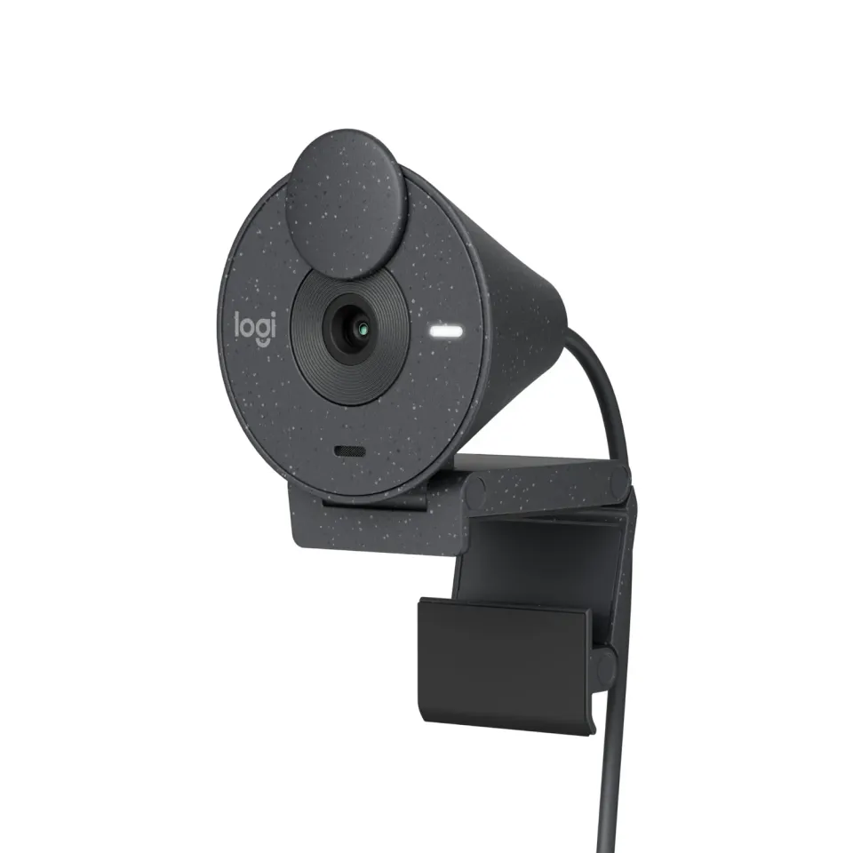 Logitech Brio 300 webcam Full HD 1080p grafite