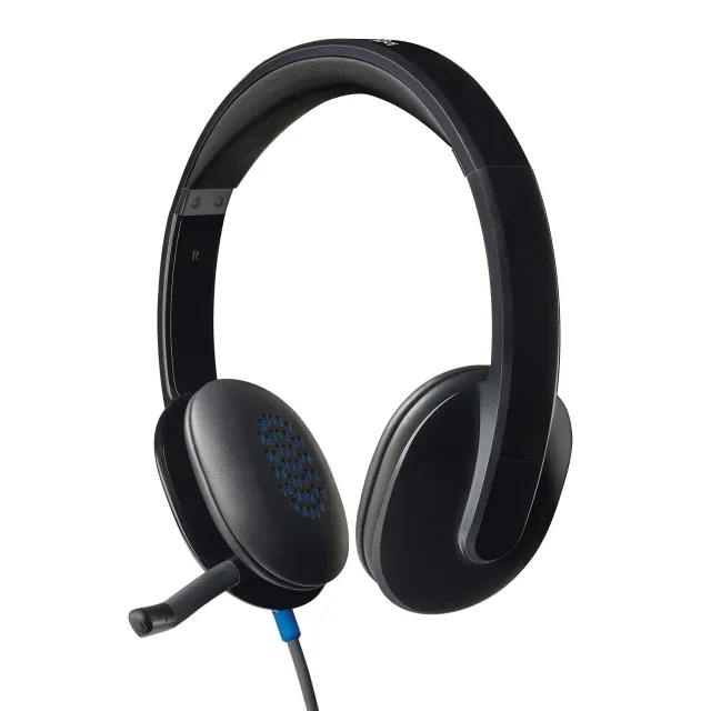 Logitech H540 cuffie cablate USB con cancellazione rumore