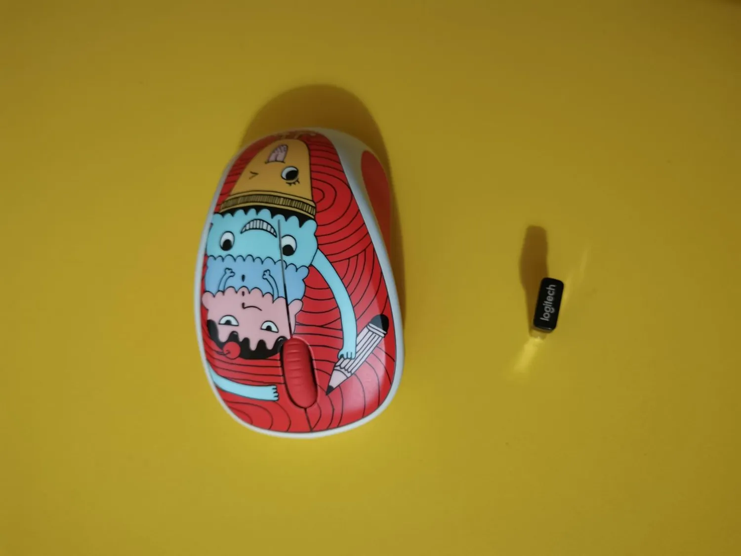 Logitech M238 mouse wireless Triple Scoop adesivi