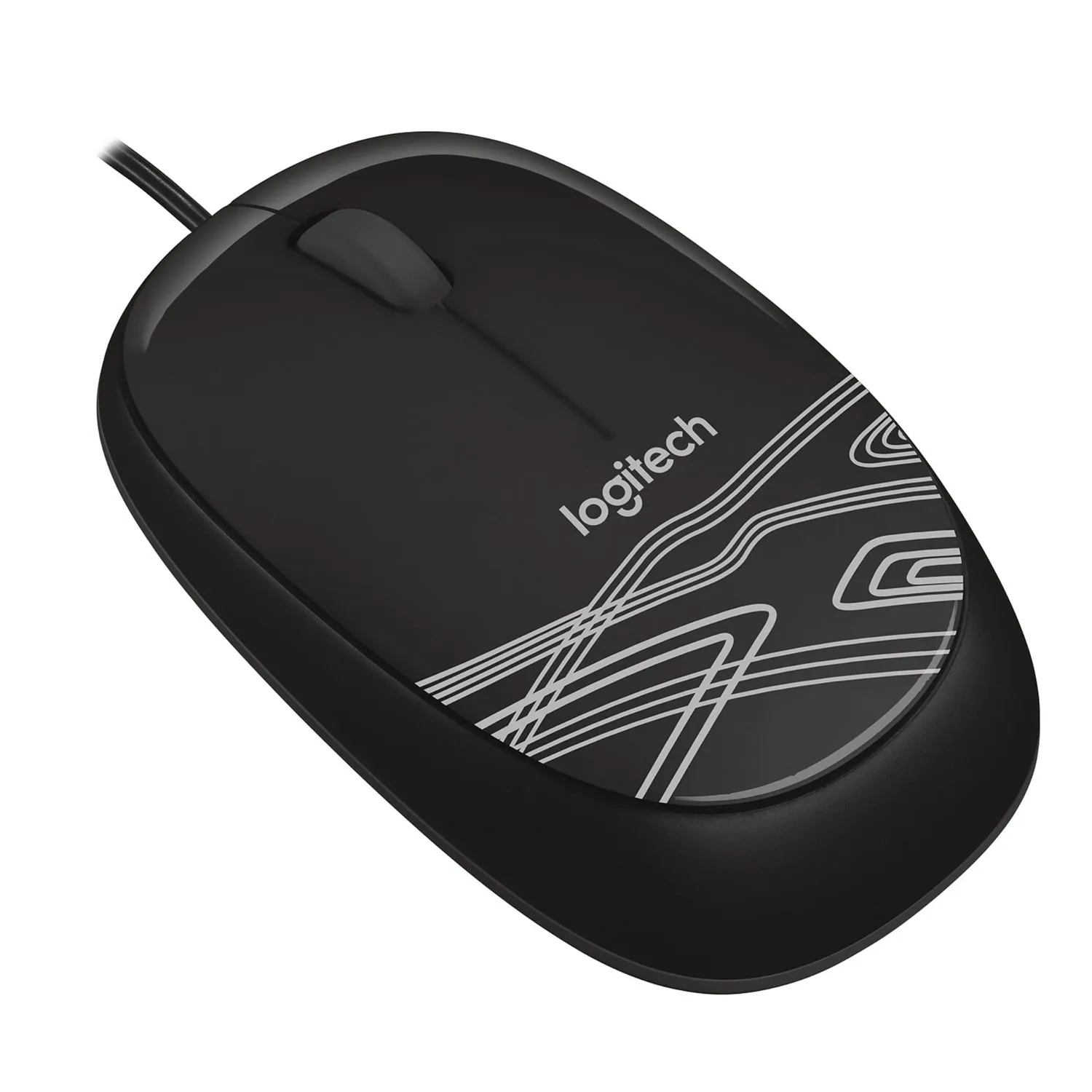 Logitech M105 mouse USB con filo nero ottico