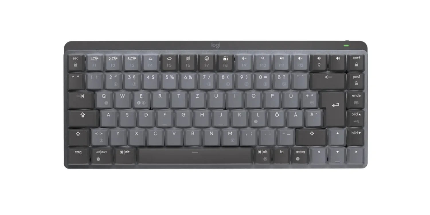 Logitech MX Mechanical tastiera wireless full size QWERTZ