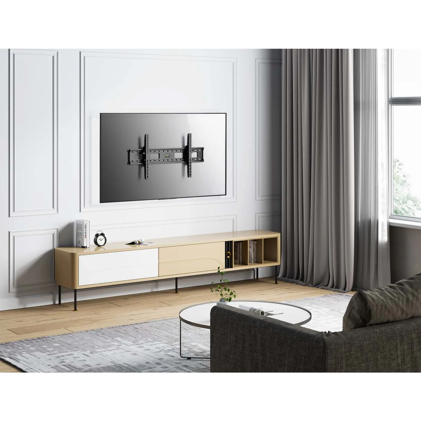 Manhattan supporto TV inclinabile 37-86" 75kg VESA