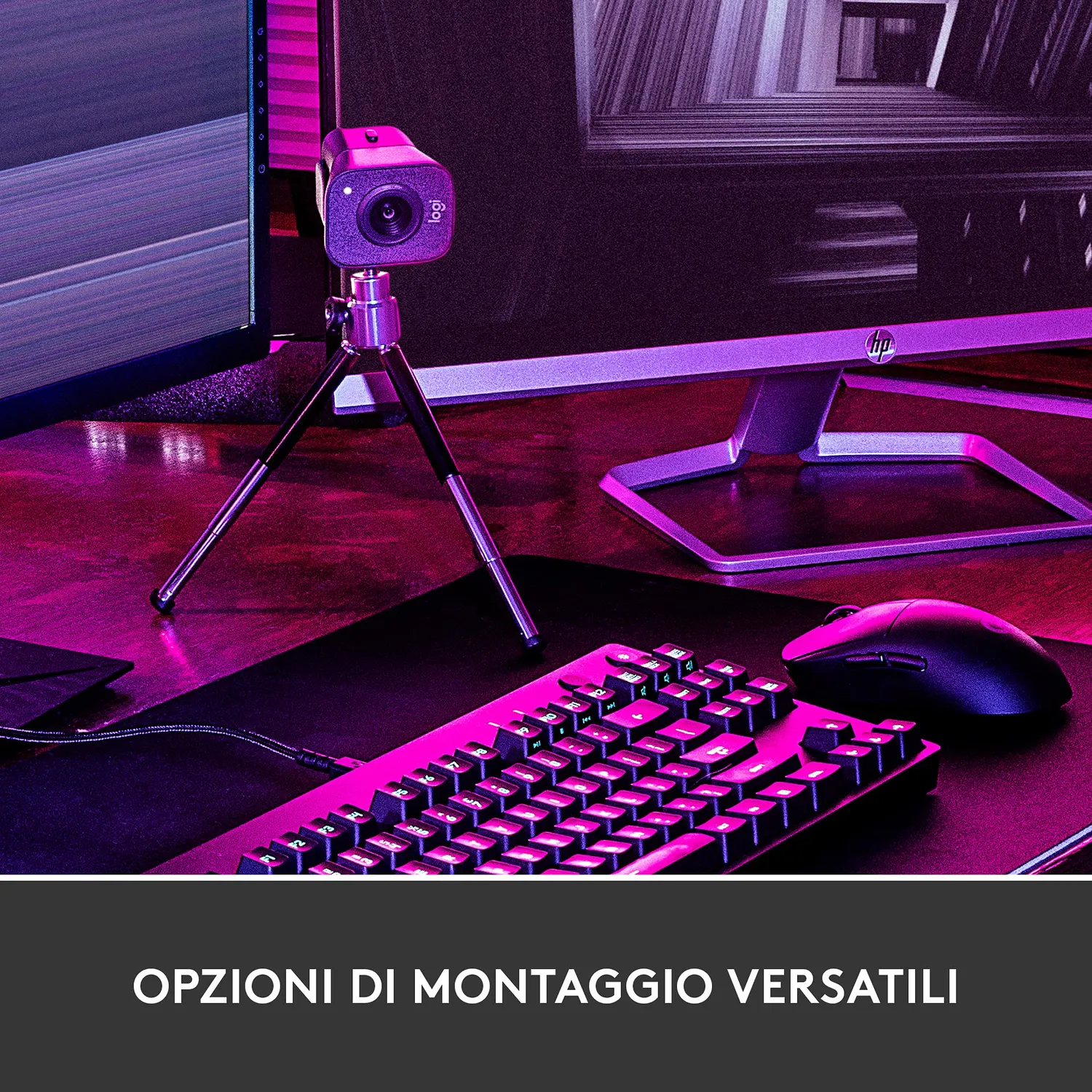 Logitech StreamCam webcam Full HD 60fps nera