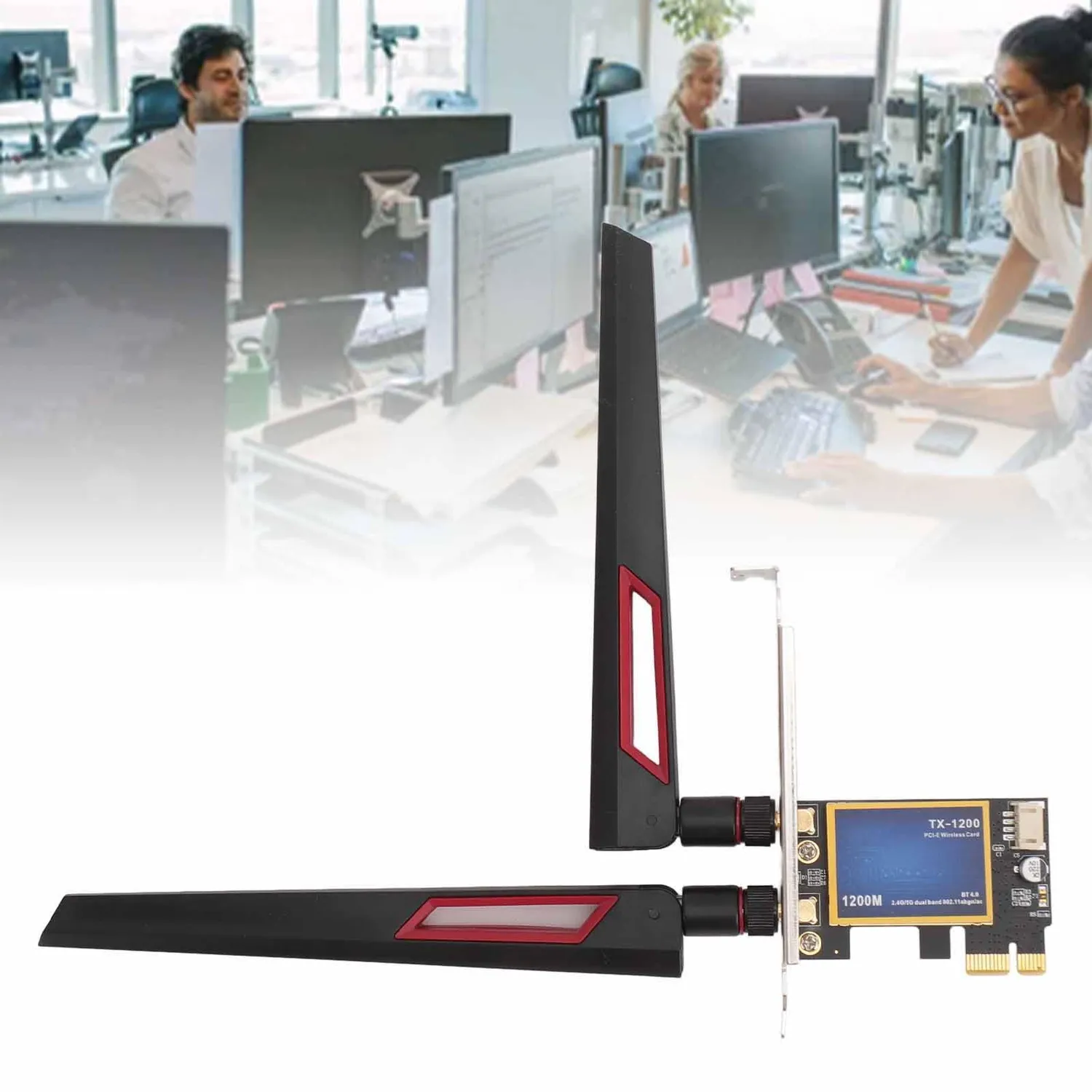 Zunate 7260AC scheda WiFi PCIe 1200 Mbps Bluetooth